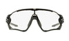 Jawbreaker Polished Black and Clear Black Iridium Photochromic Activated - TATO'S MALLETS