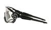 Jawbreaker Polished Black and Clear Black Iridium Photochromic Activated - TATO'S MALLETS