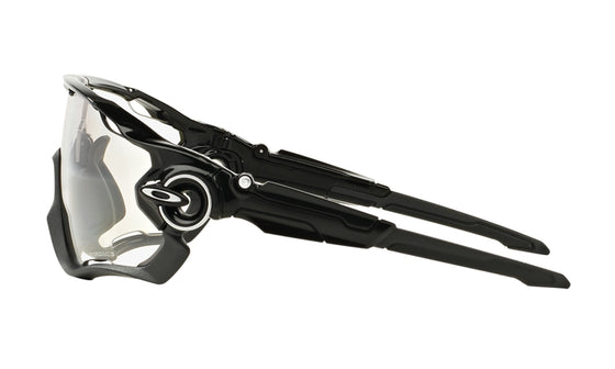 Jawbreaker Polished Black and Clear Black Iridium Photochromic Activated - TATO'S MALLETS