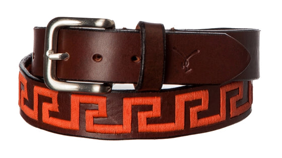 Polo Belt - Greek Tangerine - TATO'S MALLETS