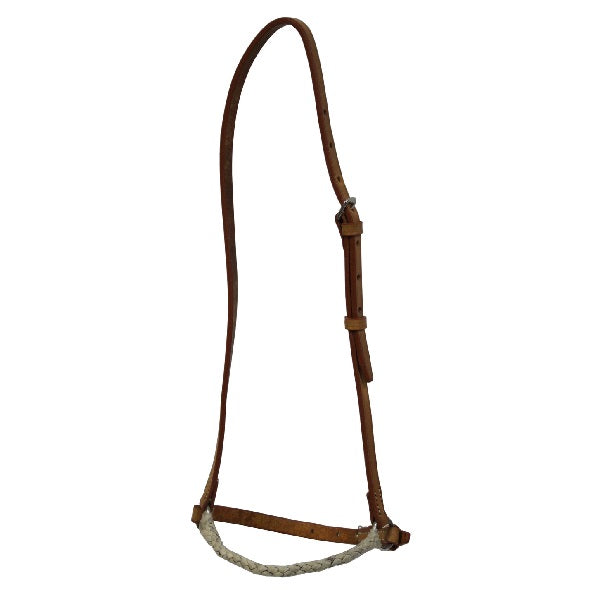 Rawhide Braided Dropped Noseband - TATO'S MALLETS