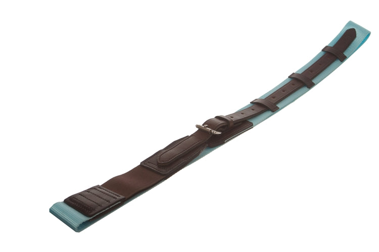 Nylon & Leather Elastic Overgirth - TATO'S MALLETS
