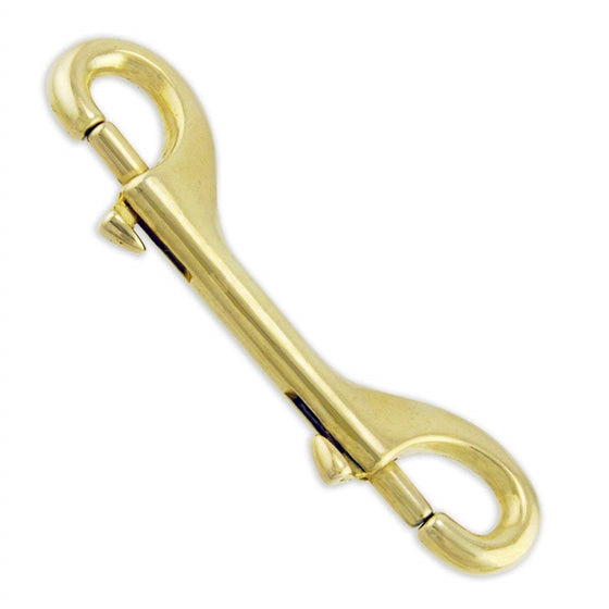 Double End Snap - Solid Brass