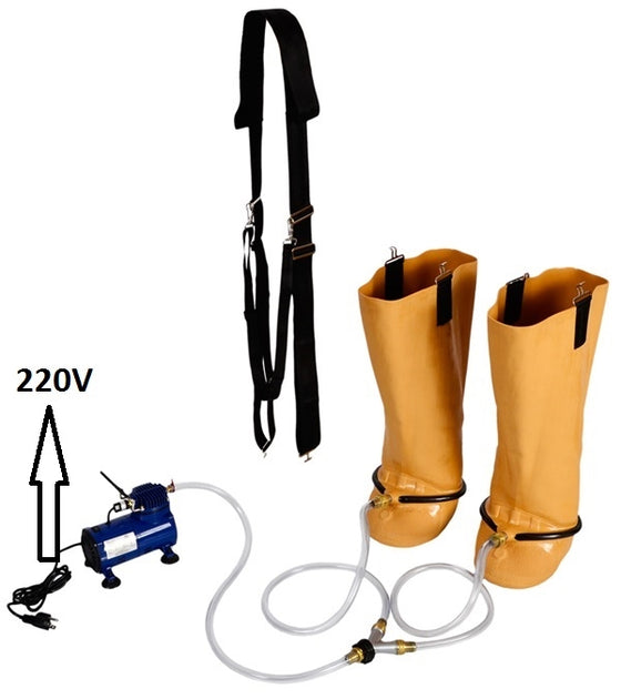 Whirlpool Therapy Boots with Compressor - TATO'S MALLETS