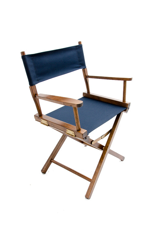Director's Chair 18" - Walnut Finish - TATO'S MALLETS