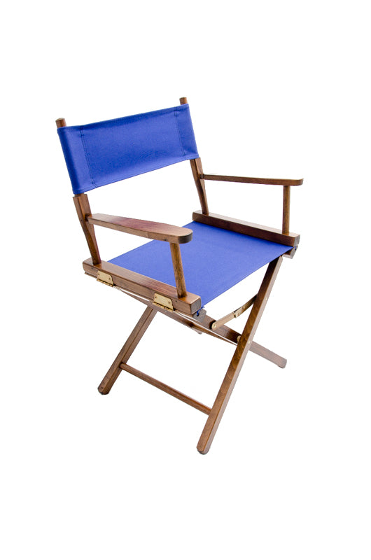 Director's Chair 18" - Walnut Finish - TATO'S MALLETS