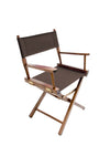 Director's Chair 18" - Walnut Finish - TATO'S MALLETS