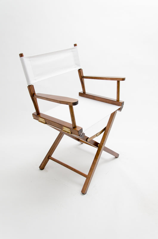 Director's Chair 18" - Walnut Finish - TATO'S MALLETS