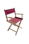 Director's Chair 18" - Walnut Finish - TATO'S MALLETS