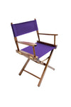 Director's Chair 18" - Walnut Finish - TATO'S MALLETS