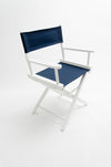 Director's Chair 18" - White Finish - TATO'S MALLETS
