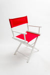 Director's Chair 18" - White Finish - TATO'S MALLETS