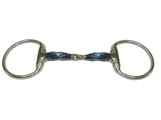 Bombers Eggbutt Snaffle Square Twist - TATO'S MALLETS