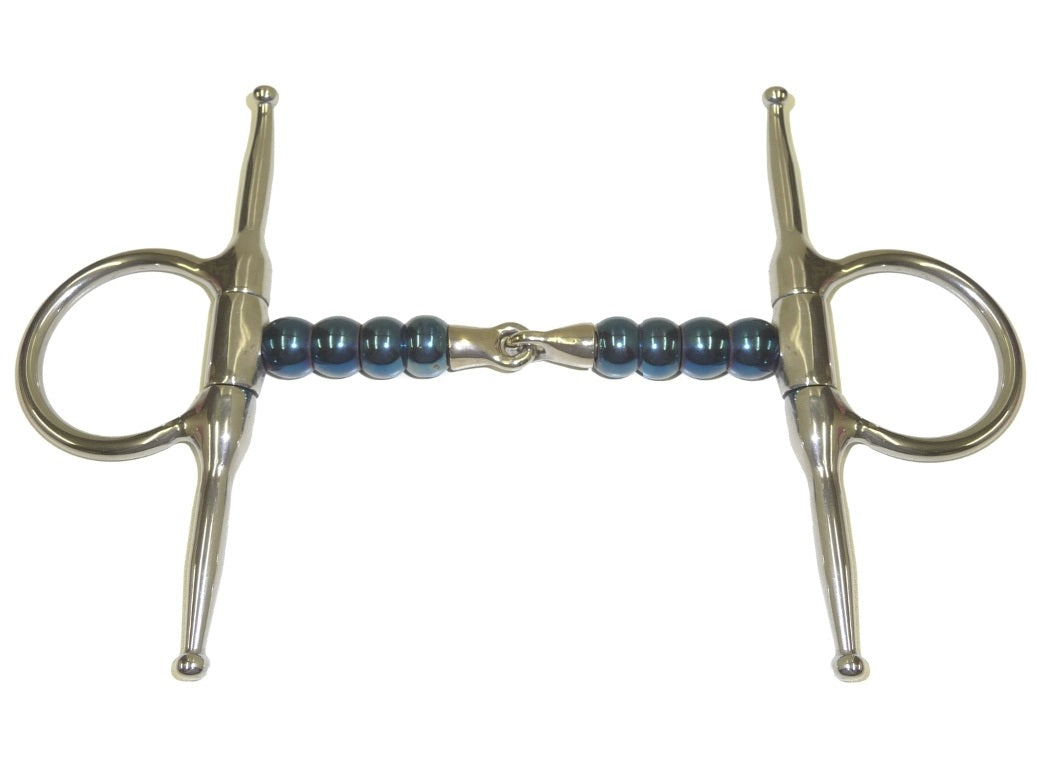 Bombers Full Cheek Cherry Roller Snaffle - TATO'S MALLETS
