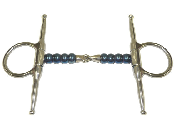 Bombers Full Cheek Cherry Roller Snaffle - TATO'S MALLETS