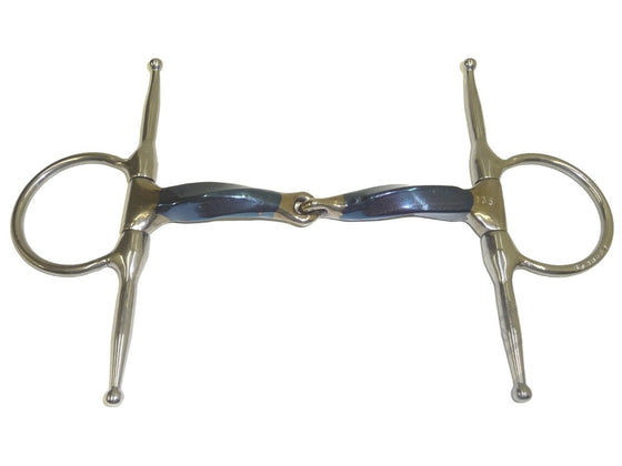 Bombers Full Cheek Snaffle Square Twist - TATO'S MALLETS