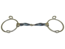  Bombers Medium Ring Gag Snaffle Square Twist - TATO'S MALLETS